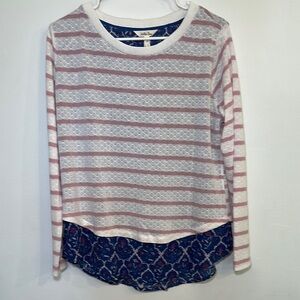 NWT Matilda Jane Heart to Heart Sweet Indulgence Pointelle Top Size Small